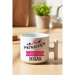Pembe Taçlı Prensesler ..Ayında Doğar Baskılı Doğum Günü Hediyelik T Kulplu Latte Fincan Kupa Bardak, QB1L8268-08AĞUSTOS