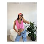 Pembe Triko Yelek 26025