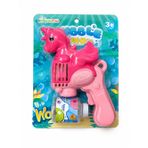 Pembe Unicorn Köpük Tabancası – Otomatik Baloncuk Oyuncağı