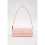 Pembe Uzun Askılı Omuz Çantası - 25 cm