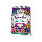 Pembe Yayınevi Mandala Boyama Kitabı - Yetişkinler İçin Rahatlatıcı Boyama Sayfaları - Gizli Bahçe