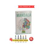 Pembe Yayınevi Yetişkinler İçin Mandala Düşler Bahçesi Seti