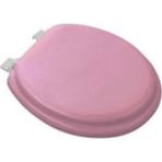 Pembe Yumuşak Klozet Kapak Büyük Puf 42X41 Cm (5047)