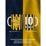 PembeCadde Porselen Kişiye Özel 12 Numara Taraftar Kupa Bardak Kupa Kahve Bardak Mug - Renkli