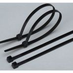 Pemsan 30CM x 3,6mm Plastik Cırt Kelepçe Kablo Bağı Siyah - 30cm X 3, 6mm