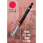 Penac TLG-405 0.5 mm Siyah Uçlu Mekanik Kalem Ergonomik Tasarım ve Kaymaz Yüzey ile