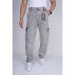 Penaltı Erkek Baggy Kargo Cepli Gri Kar Pantolon