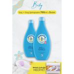 Penaten Baby Saç Duş Şampuanı Papatya Özü 750 ml x 2 Adet ve Bebek Çubuğu