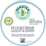 Penaten Yüz Vücut Için Hassas, Bakım Yapan Bebek Kremi, Yüksek Hassasiyetli Bebek Cildi Için Parfümsüz, 100 Ml
