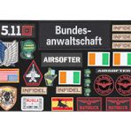 Penbinmall 70 x 85 cm cırt cırtlı yama, cırt cırtlı bant, duvar cırt cırtlı yüzey, taktiksel yama, askeriye