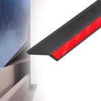 Pencere Yağmurluğu, Çok İşlevli Kendinden Yapışkanlı Pencere Şeritleri, 35 Metre Esnek Kauçuk Damlama Koruyucu, Kapılar ve Pencere Eşikleri için Etkili Deflektör