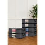 Pencereli Baza Hurç Baza Altı Düzenleyici Set (64 * 45 * 22 Cm, Adet, 6) - 64 x 45 x 22 cm