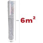 Pencereli Halı Hurcu Toz Geçirmez Sağlam Dayanıklı Hurç Organizer 6m²