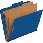 Pendaflex® Sınıflandırma Klasörleri, 2 Bölücü, 5 cm Bağlantı Elemanları, Harf, Koyu Mavi, 10/kutu (24132P) - 10 Adet