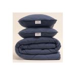 Penelope Microfiber Kumaş Çift Kişilik Denim Yastık Yorgan Seti Colors in Comfort