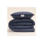Penelope Microfiber Kumaş Tek Kişilik Denim Yastık Yorgan Seti Colors in Comfort