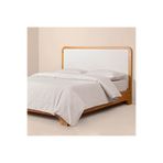 Penelope Pure Serisi 200x220 cm Gri Pamuk Percale Nevresim Seti