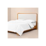 Penelope Pure Serisi 260x240 cm Beyaz Pamuk Percale Nevresim Seti
