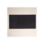 Penelope Yüzde Yüz Pamuk Banyo Paspası 60x110 cm Antrasit - Noa Serisi