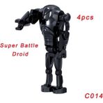 Pengfu Shop 16 ADETC014 Stili Lot Uzay Savaşları Savaş Robotu Droid Savaş Robotu Tuğla Seti Modeli Aksesuarları Yapı Taşları Modeli Yılbaşı Hediyeleri (Yurt Dışından)