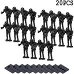 Pengfu Shop 20 Adet BLACK02 Tarzı Lot Uzay Planı Savaş Robotu Droidler Savaş Robotu Tuğla Seti Uzay Modeli Yapı Taşları Figürler Dıy Oyuncaklar Yılbaşı Hediyeleri (Yurt Dışından)