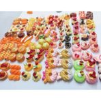 Pengfu Shop 20 Adet STIL31 Stil Pcsdollhouse Minyatür Gıda Kızartması Kek Ekmek Ikindi Çayı Tatlı Barbies Için Blyth Doll Housep Mutfak Mobilyası Oyuncak (Yurt Dışından) - Renkli