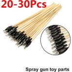 Pengfu Shop 20 Adet Tarzı Adet Çocuklar Timsah Klip Ahşap Plastik Metal Çocuk Püskürtme Tabancası Oyuncak Parçaları Modeli Yapı Timsah Probe Aracı Rastgele Renk (Yurt Dışından)