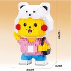 Pengfu Shop 210629 Kutu Stili Yok Pokemon Yapı Taşları Uyumlu Karikatür Poke Anime Topu Pikachued Diamond M Tuğla Oyuncak Oyunu (Yurt Dışından)