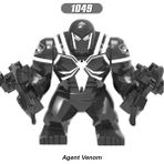 Pengfu Shop 37 Numara Büyük Decool Thanos Büyük Anti Venom Isyan Katliam Yeşil Fener Hulk Buster Goblin Şey Yapı Taşı Çocuklar Için Oyuncak Rakamlar (Yurt Dışından)