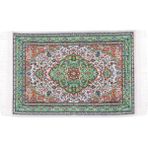 Pengfu Shop 4 Tarzı Yazın 1:12 Türk Tarzı Dollhouse Halı Çiçek Mat Oyun Evi Dekor Zemin Kaplamaları Minyatür Dokuma Kilim Bebek Aksesuarları (Yurt Dışından) - Renkli