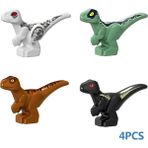 Pengfu Shop 4bebek Dino Tarzı Jurassic World 2 Yapı Taşları Dinozorlar Figürler Tuğlalar Tyrannosaurus Indominus I-Rex Araya Çocuk Oyuncakları Noel (Yurt Dışından)