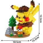 Pengfu Shop 7124 Kutu Stili Yok Pokemon Yapı Taşları Uyumlu Karikatür Poke Anime Topu Pikachued Diamond Mini Yapı Taşları Pokemon Tuğla Oyuncak Oyunu (Yurt Dışından)