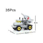 Pengfu Shop 8007 Kutu Yok Tarzı Çocuklar Için Eğitici Yapı Taşları Oyuncaklar 6 Yıl Dıy Doğum Günü Hediyesi Mini Araba Kamyon Tankı Uzay Lane Modelleri Küçük Tuğlalar (Yurt Dışından)