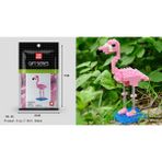 Pengfu Shop A8 Stili 1 Adet Hayvan Modeli Figürleri Mini Bloklar 3D Geyik Ayı Köpek Kedi Kartal Yapı Tuğlası Eğitici Oyuncak Çocuklar Için Doğum Günü Hediyesi Kız (Yurt Dışından)