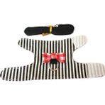 Pengfu Shop Bir Stil M Boyutu Küçük Pet Tavşan Hamster Papyon Çizgili Yıldız Koşum Yelek Tasma Çekme Halatı Bebek Gelincikler Için Pet Sıçanlar Ilmek Göğüs Kemeri (Yurt Dışından) - Beyaz - Standart