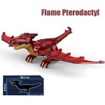 Pengfu Shop Büyük Alev Pter Stili Jurassic World 2 Yapı Taşları Dinozorlar Figürler Tuğlalar Tyrannosaurus Indominus I-Rex Araya Çocuk Oyuncakları Noel (Yurt Dışından)