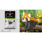 Pengfu Shop C15 Stili 1 Adet Hayvan Modeli Figürleri Mini Bloklar 3D Geyik Ayı Köpek Kedi Kartal Yapı Tuğlası Eğitici Oyuncak Çocuklar Için Doğum Günü Hediyesi Kız (Yurt Dışından)