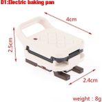 Pengfu Shop D1 Stili 1:12 Evcilik Mini Mutfak Elektrikli Oyuncak Kahve Makinesi Kahve Fincanı Cezve Simülasyon Mobilya Bebek Evi Aksesuarları (Yurt Dışından) - Renkli