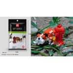 Pengfu Shop D17 Stili 1 Adet Hayvan Modeli Figürleri Mini Bloklar 3D Geyik Ayı Köpek Kedi Kartal Yapı Tuğlası Eğitici Oyuncak Çocuklar Için Doğum Günü Hediyesi Kız (Yurt Dışından)