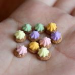 Pengfu Shop Derin Mavi Tarzı Laale Minyatür Dollhouse Cam Şeker Kavanozu Barbie Bebek Oyna Pretend Bebek Mutfak Mini Kurabiye Gıda Oyuncak Aksesuarları (Yurt Dışından) - Renkli