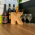 Pengfu Shop K Kumbara Tarzı Mektup Kumbara Yetişkin Para Kutusu Çocuk Montessori Ahşap Oyuncak Çocuklar Için Kişiselleştirilmiş Organik Cam Kumbara Benzersiz Bebek Hediye Ucu Kavanoz (Yurt Dışından) - Renkli
