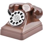 Pengfu Shop Kahverengib Tarzı Retro Sevimli Telefon Kumbara Ev Dekorasyonu Yaratıcı Çocuk Tasarruf Oyuncaklar Arkadaşlar Çocuklar Için Hediye (Yurt Dışından) - Renkli