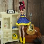 Pengfu Shop Kıyafetler Sadece No.24 Tarzı Monstering Yüksek Oyuncak Bebek Giysileri El Yapımı Kıyafet Bluz Etek Pantolon Kişilik Bebek Giyim Seti Lim Bebek Dıy Dekorları (Yurt Dışından) - Renkli