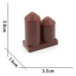 Pengfu Shop Küçük Çit Stili Büyük Yapı Taşları Parçaları Açık Serisi Aksesuar Çit Köprü Tente Slayt Merdiven Diy Tuğla Oyuncaklar Çocuk Çocuklar Için Hediyeler (Yurt Dışından)