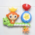 Pengfu Shop Kutu Stili Olmayan Maymun Yeni Bebek Banyo Çocuk Oyuncakları Gökkuşağı Duş Boru Hattı Sarı Ördekler Slayt Parçaları Banyo Eğitici Su Oyunu Oyuncak Çocuklar Için Hediyeler (Yurt Dışından) - Renkli