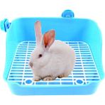 Pengfu Shop Mavi Stil Tavşan Tuvalet Kutusu Eğitmen Lazımlık Köşe Tepsi Kafes Çöp Küçük Hayvanlar Evcil Hayvan Tavası Yetişkin Hamster Gine Domuzu Gelincik (Yurt Dışından)