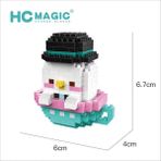 Pengfu Shop NO.2136 Stili Kutu Yok Hc Sihirli Bloklar Karikatür Kedi Mini Tuğla Melodyy Mikro Fincan Anime Yapı Oyuncak Juguetes Müzayede Modeli Oyuncak Çocuklar Hediyeler Kız Mevcut (Yurt Dışından)