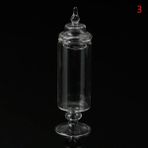 Pengfu Shop No.3 Tarzı Ale Pretend Oyuncak Dollhouse Minyatür Cam Şeker Kavanoz Simülasyon Şeker Şişe Modeli Oyuncak Ev Mutfak Dekoru Için (Yurt Dışından) - Renkli