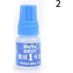 Pengfu Shop Sarı Stil Moyu Qiyi Gan Küpleri Için Sihirli Hız Küp Madeni Dayan Madeni Gres Yağı Silikon Yağları 5ml (Yurt Dışından) - Renkli