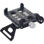 Pengfu Shop Siyah Stil Gub G-99 Telefon Montaj Bisiklet Kök Kurulum Akıllı Cep Telefonu Braketi Kamera Far LED Torch Tutucu Alaşımlı Eloksal Destek (Yurt Dışından) - Beyaz - 1
